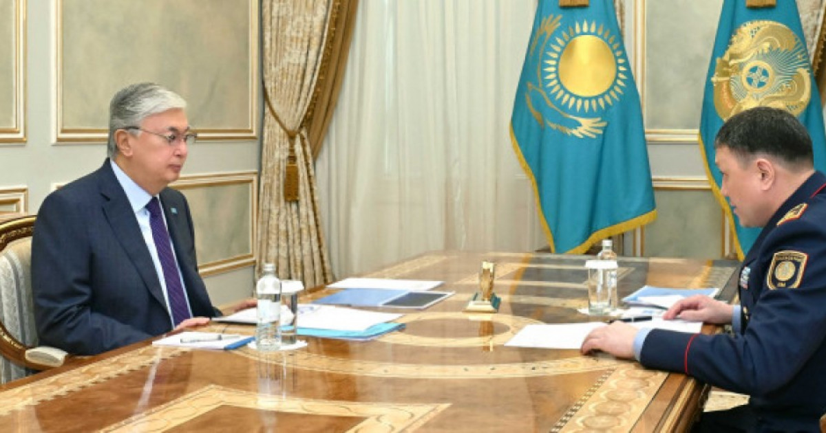 Мемлекет басшысы Ішкі істер министрін қабылдады