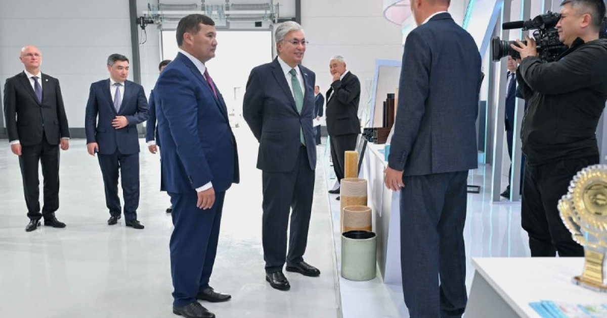 Мемлекет басшысы Темірбетон бұйымдары зауытына барды