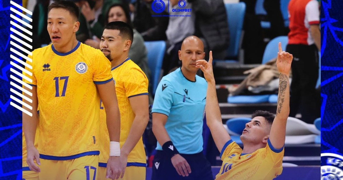Қазақстан футзалдан ӘЧ іріктеу кезеңінде Әзербайжан құрамасын жеңді