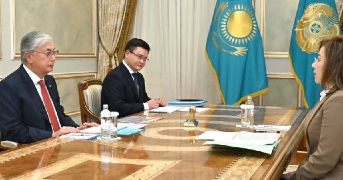 Президент Мәдина Әбілқасымованы қабылдады