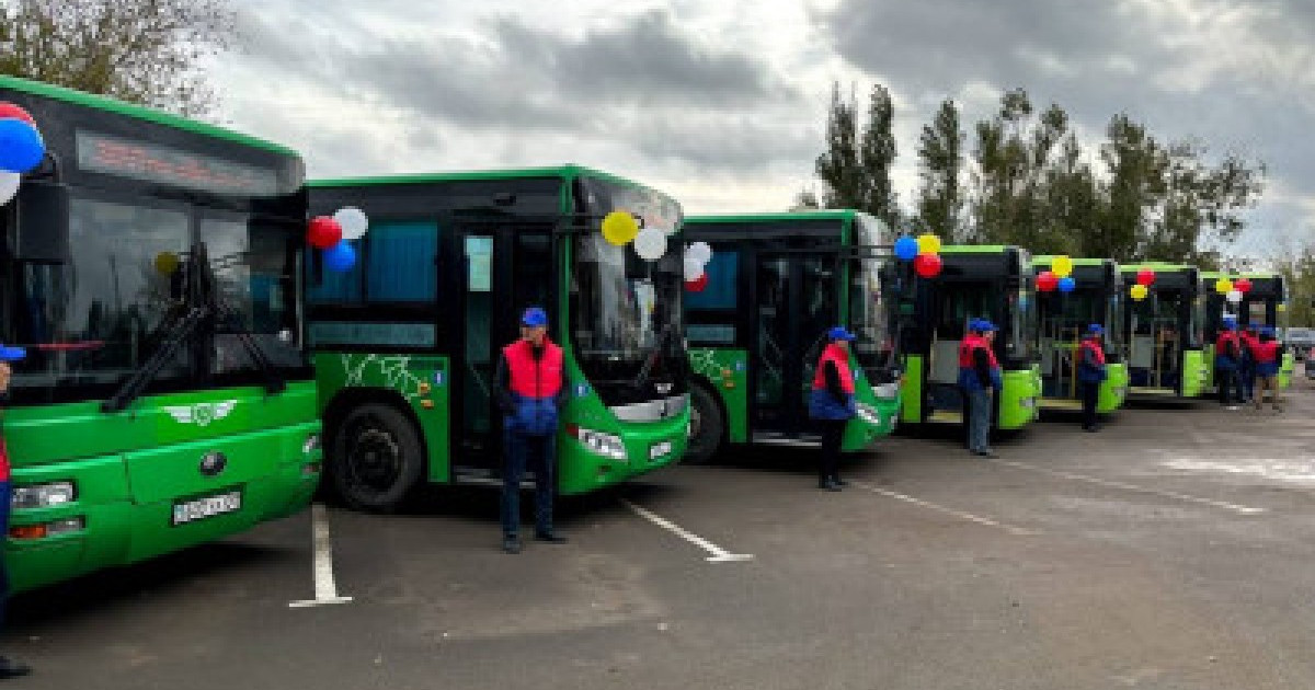 Республика күніне орай Оралда жаңа автобустар пайдалануға берілді