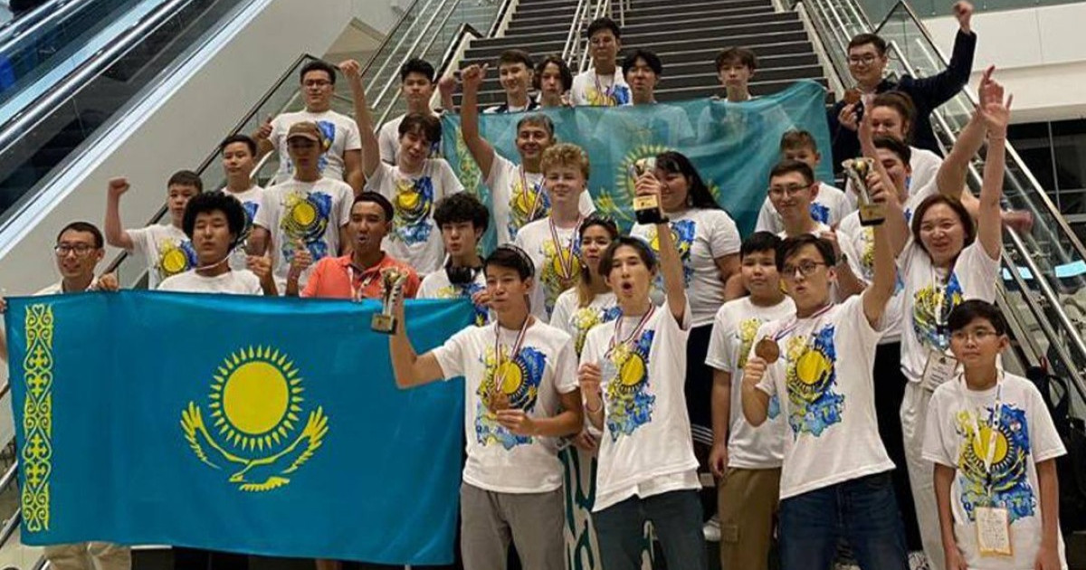Қазақстандық оқушылар дүниежүзілік олимпиадада жеңімпаз атанды