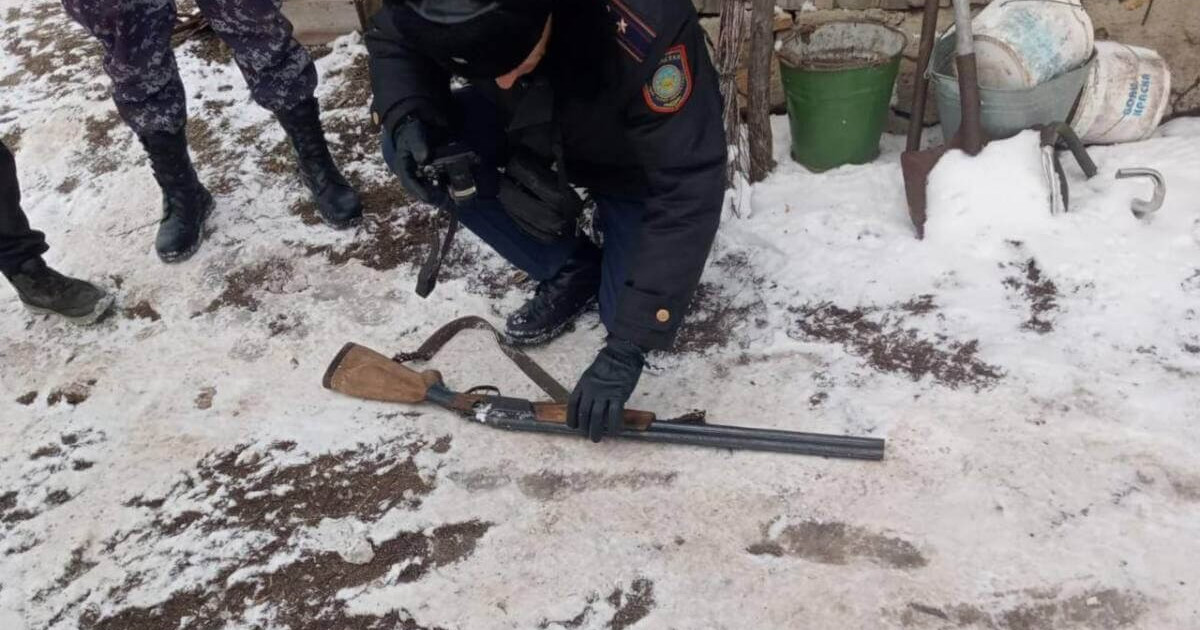 Ақмола облысында танысын атып өлтірген күдікті ұсталды