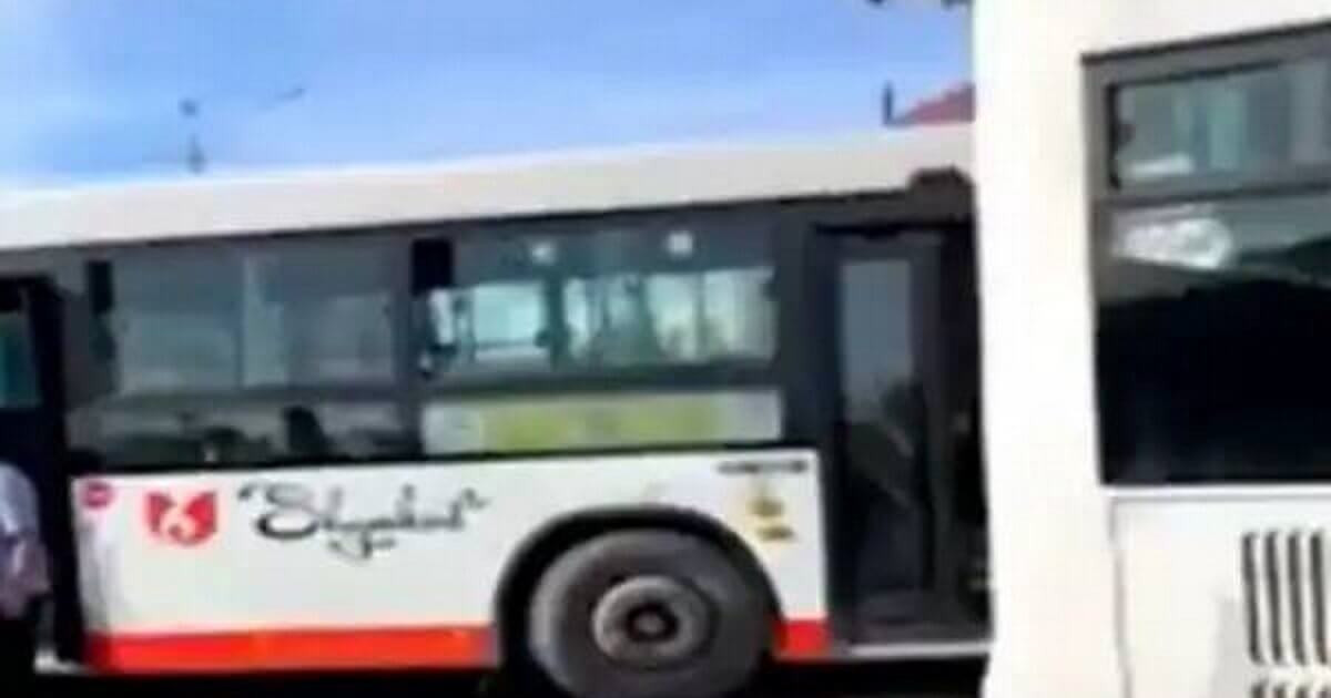 Шымкентте жолға таласқан автобустар апатқа ұшырады