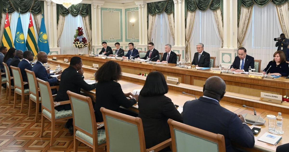 Қазақстан мен Того президенттері кеңейтілген құрамда келіссөз жүргізді