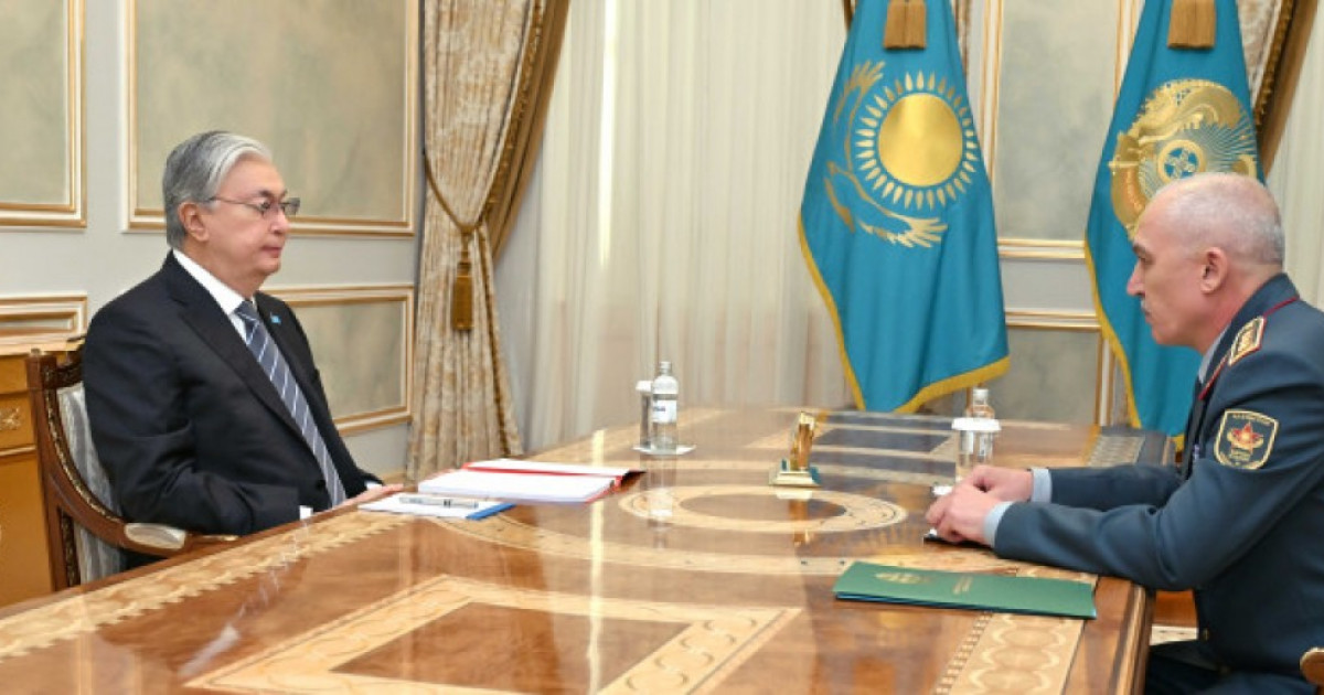 Мемлекет басшысы Қорғаныс министрін қабылдады