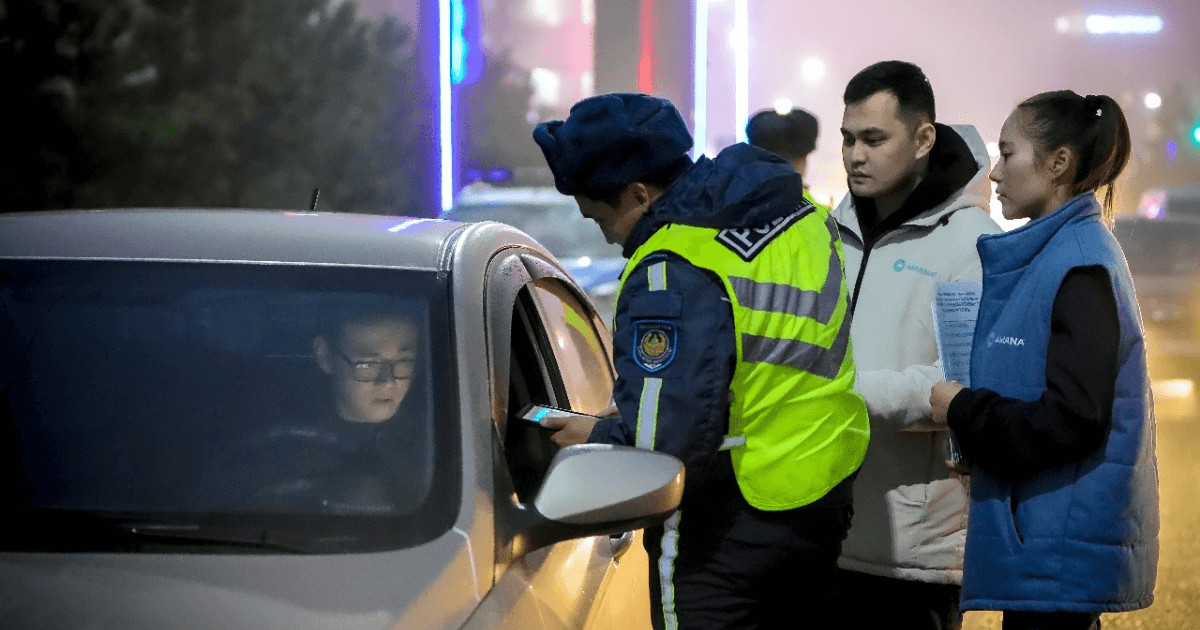 Жастар қанатының көлікті тұраққа дұрыс қою акциясы Алматы және Шымкент қалаларында жалғасты