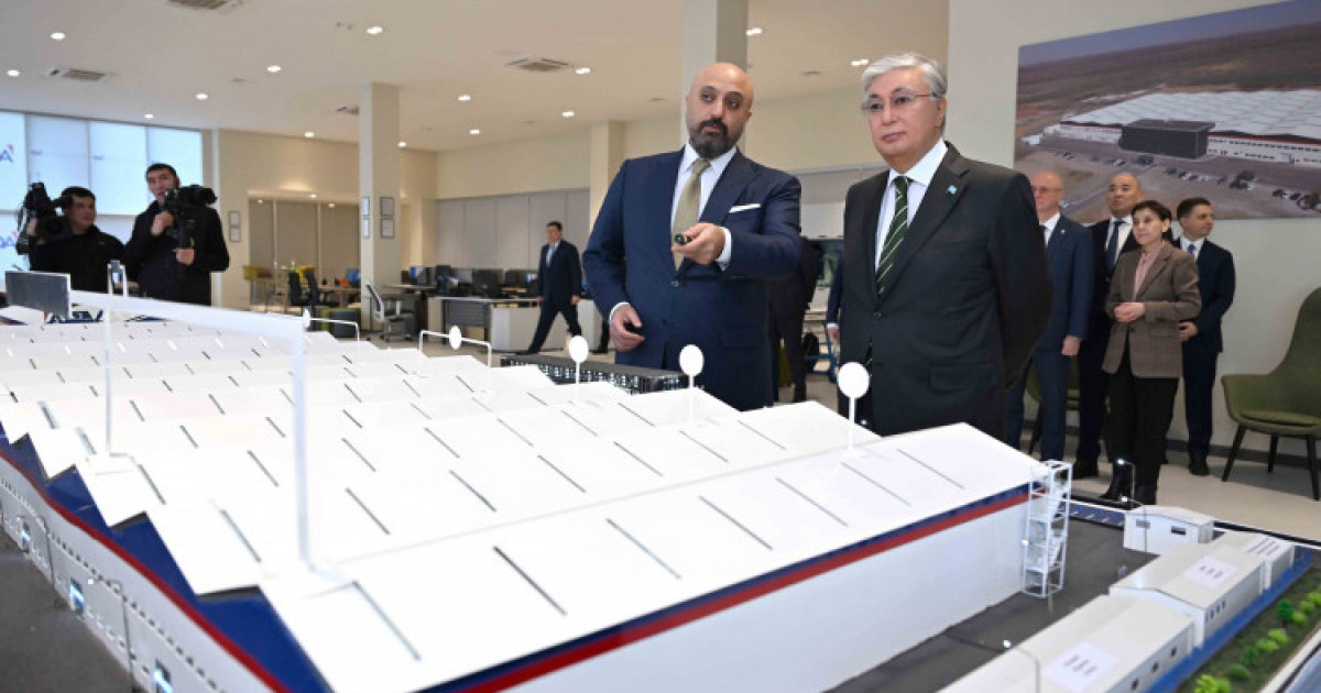 Президент YDA Industrial Park біріккен өндіріс кешенінің жұмысымен танысты