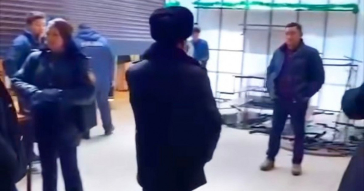 Алматыда Мәскеу сауда орталығында жаппай төбелес болды