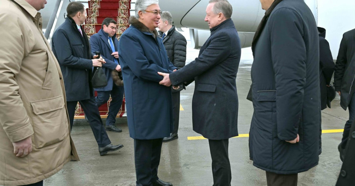 Мемлекет басшысы Санкт-Петербург қаласына барды