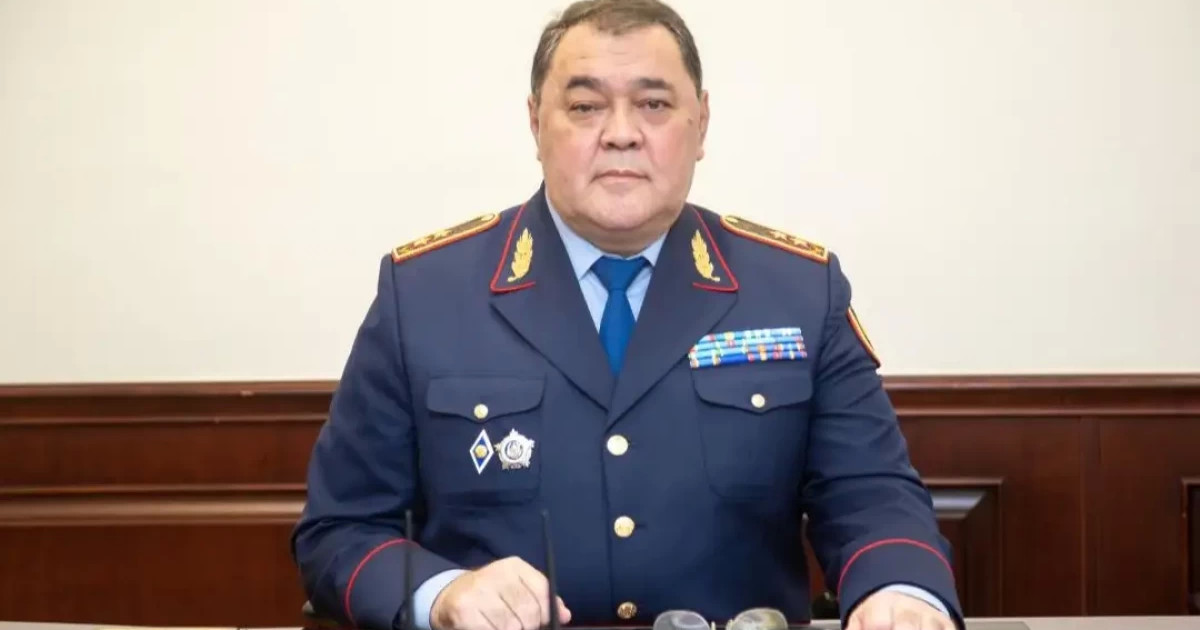 Ішкі істер министрінің орынбасары лауазымынан босатылды