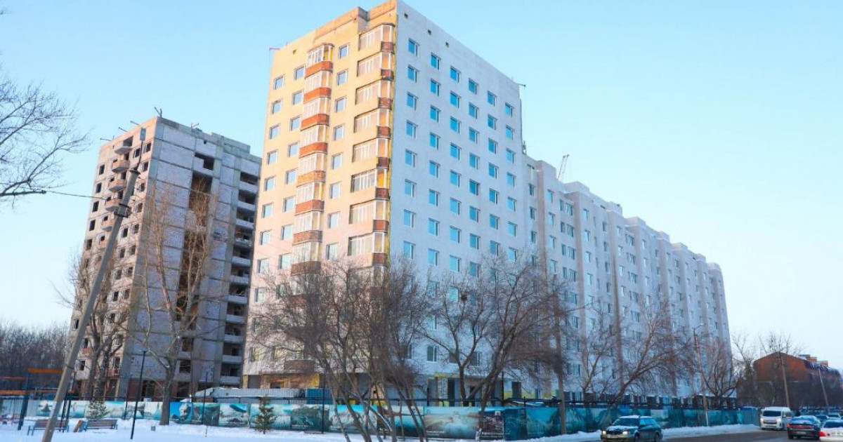 Астанада ұзаққа созылған 10 үйдің құрылысы биыл аяқталады