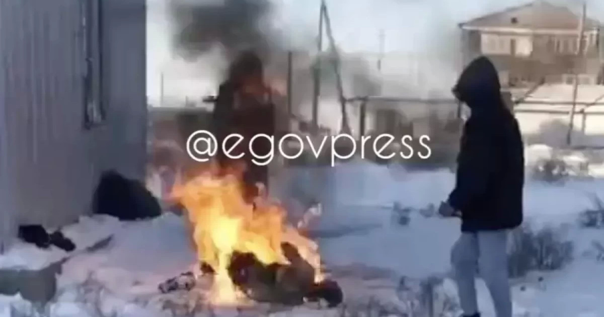Атырауда өзін өртеген ер адамға қатысты дерек шықты