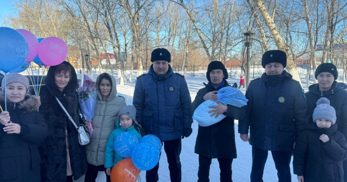 Ақмола облысында жаңа туған нәрестеге құтқарушының есімі берілді