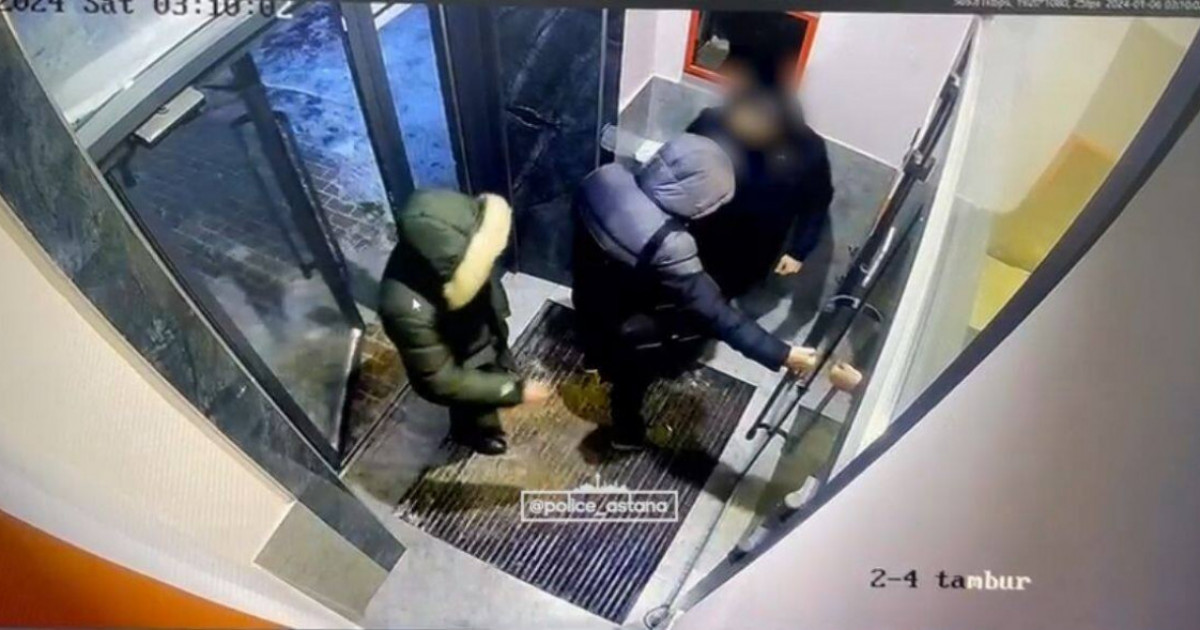 «Швейцариялық сағаттар, 2200 АҚШ доллары»: елордада пәтер тонаған күдіктілер ұсталды