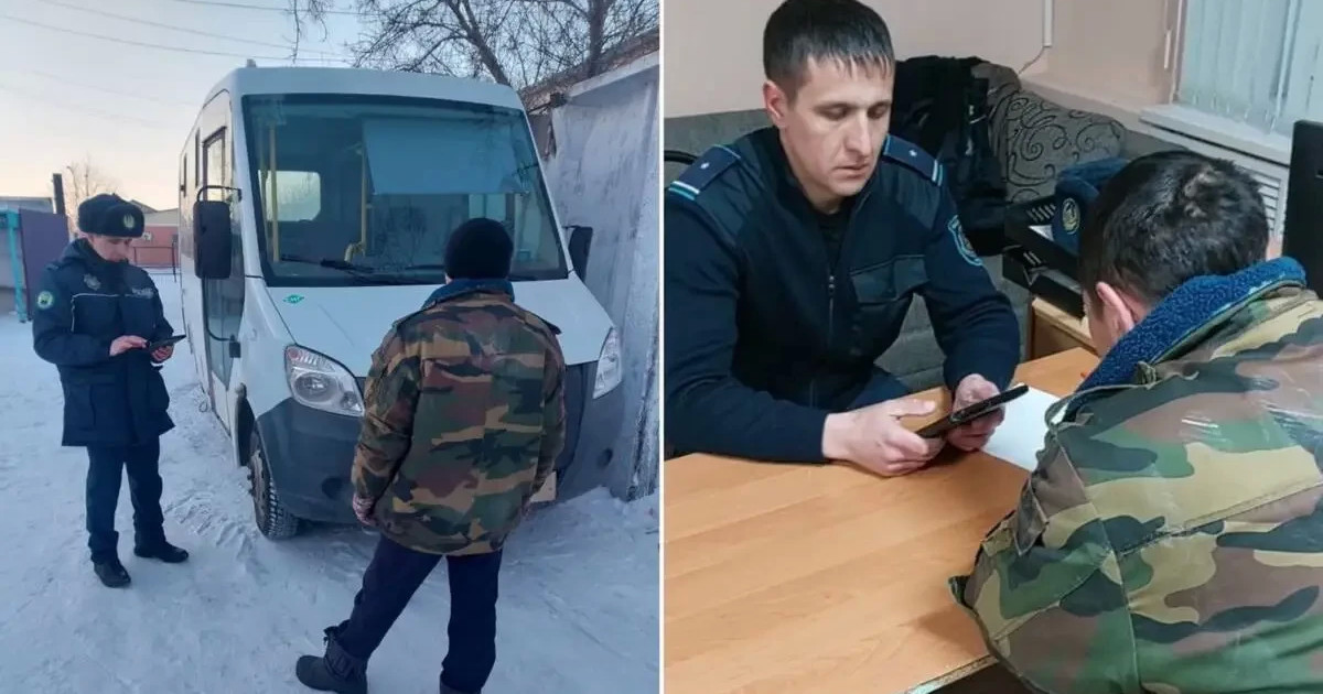 Мектеп автобусын мас күйде айдаған жүргізуші анықталды
