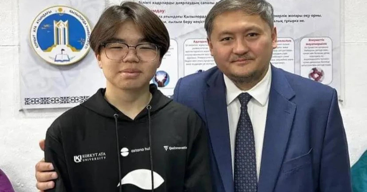 Қызылордалық оқушы жасанды интеллектіні қазақша сөйлетті