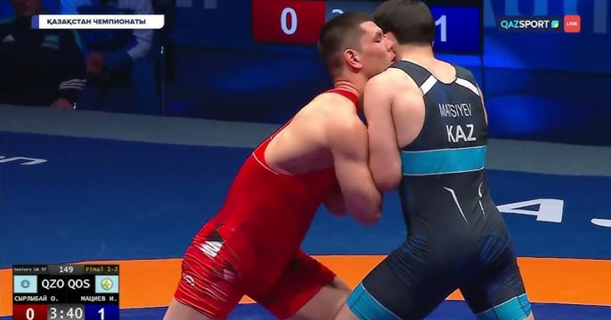 Грек-рим күресінен Қазақстан чемпионы анықталды