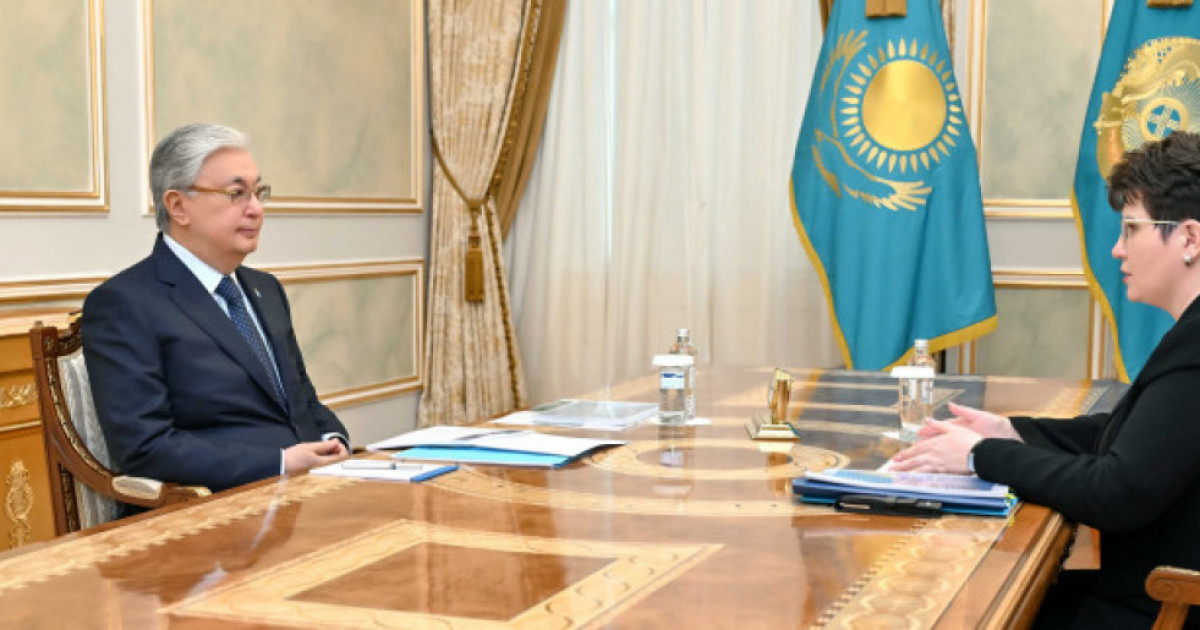 Президент Жоғары аудиторлық палата төрағасын қабылдады
