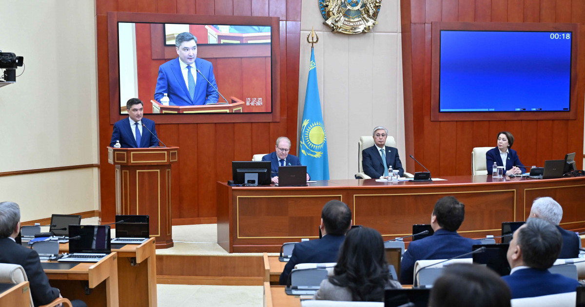 Президент Қасым-Жомарт Тоқаев Парламент Мәжілісінің пленарлық отырысына қатысты