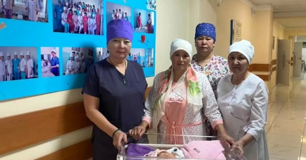 43 жастағы жетісулық ана оныншы перзентін өмірге әкелді
