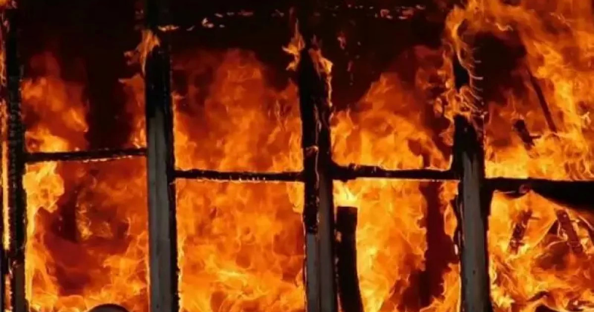 Павлодарда жер үйде өрт шығып, бір адам қаза тапты