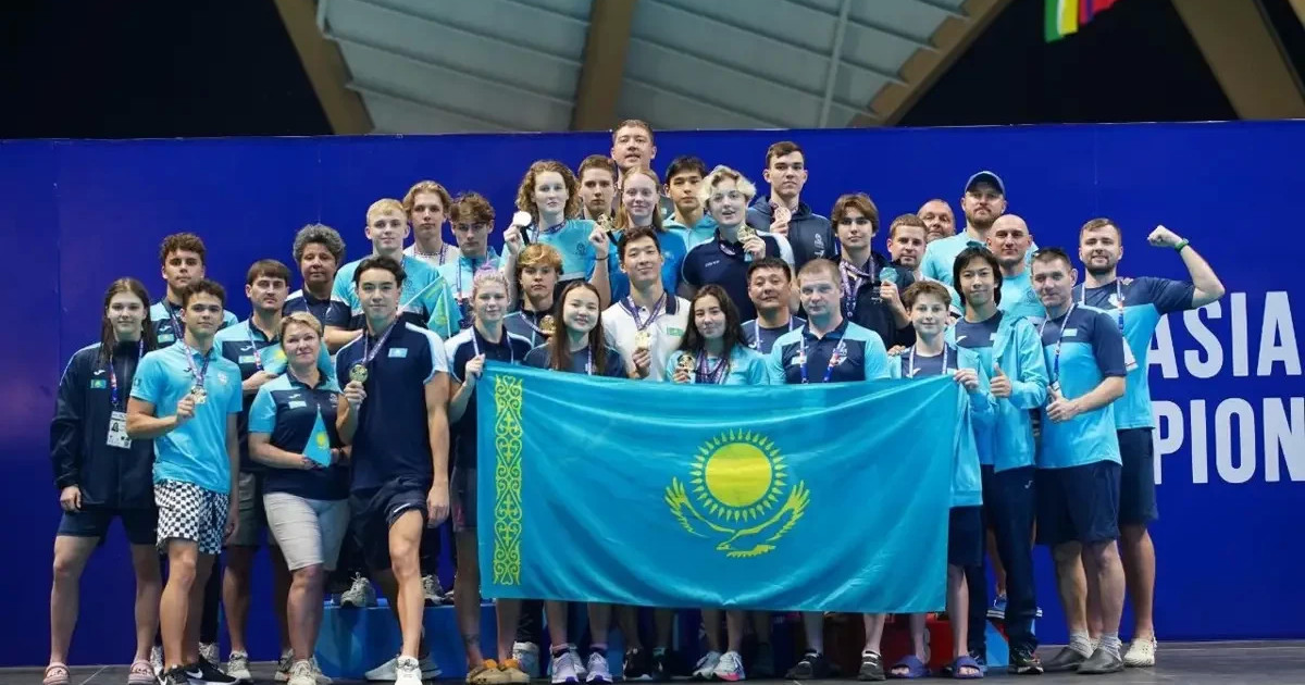 Су спортынан Азия чемпионаты: Қазақстан құрамасы тарихи нәтиже көрсетті