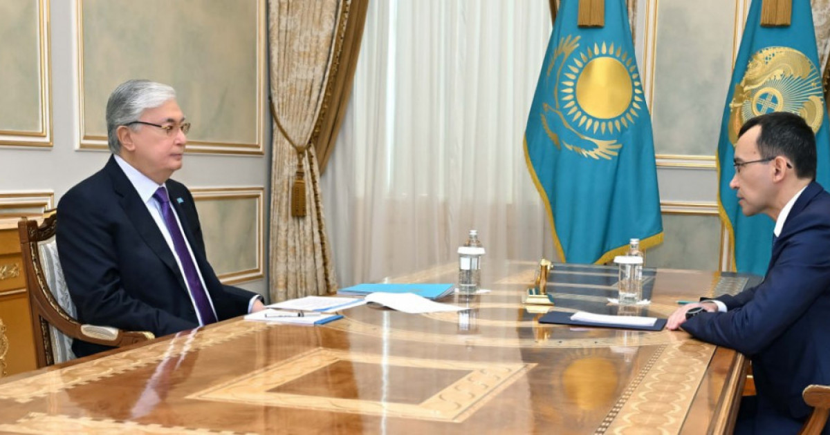 Президент Сенат төрағасы Мәулен Әшімбаевты қабылдады