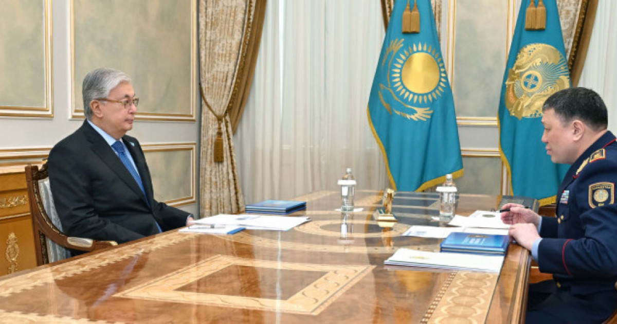 Мемлекет басшысы Ішкі істер министрін қабылдады