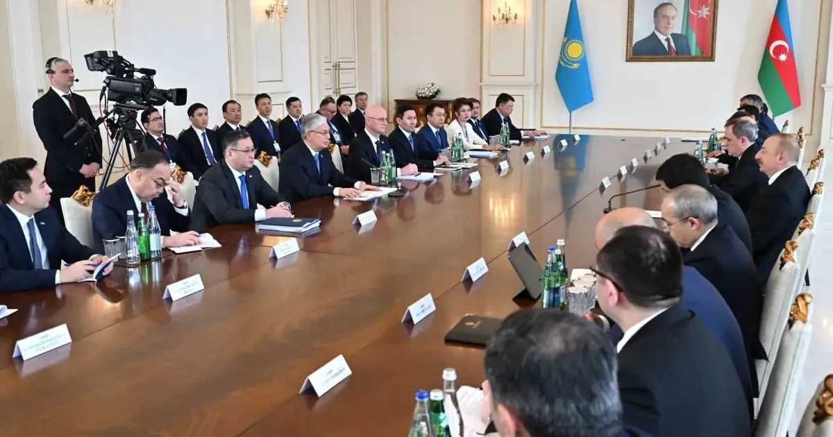 Қазақстан мен Әзербайжанның Жоғары мемлекетаралық кеңесінің бірінші отырысы өтті