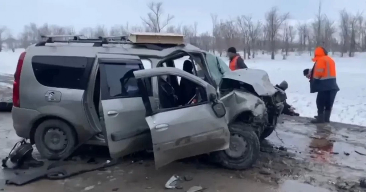 Ақтөбеде екі көлік соқтығысып, 8 адам зардап шекті