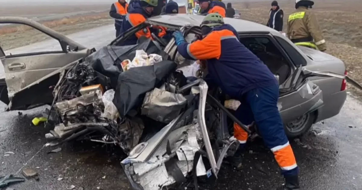 Жетісу облысында жол апатынан 4 адам қаза тапты