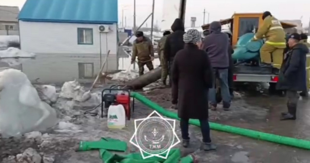 Арқалықта 12 жеке тұрғын үйді су басып қалды
