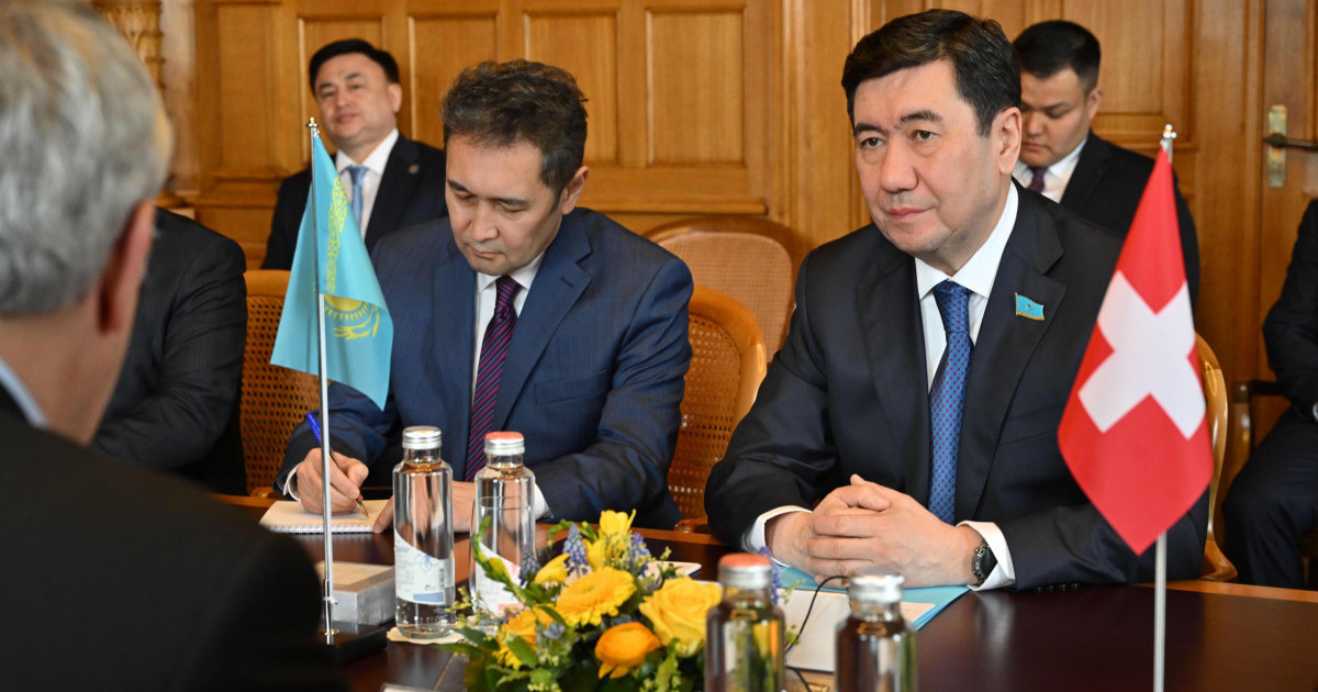 Мәжіліс пен Швейцария Ұлттық Кеңесінің спикерлері құқықтық саладағы ынтымақтастықты талқылады