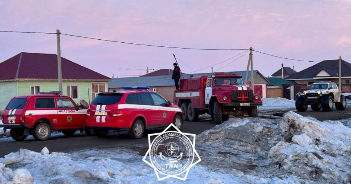 Елорда маңындағы Қоянды ауылын су басты