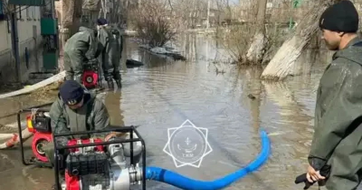 Ақтөбе облысындағы бірнеше ауданында төтенше жағдай жарияланды