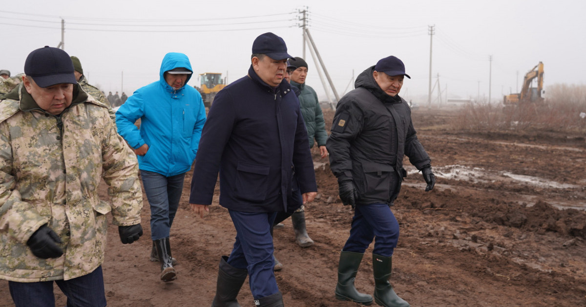 Ақмола облысындағы су тасқынына қарсы жұмыстар тексерілді
