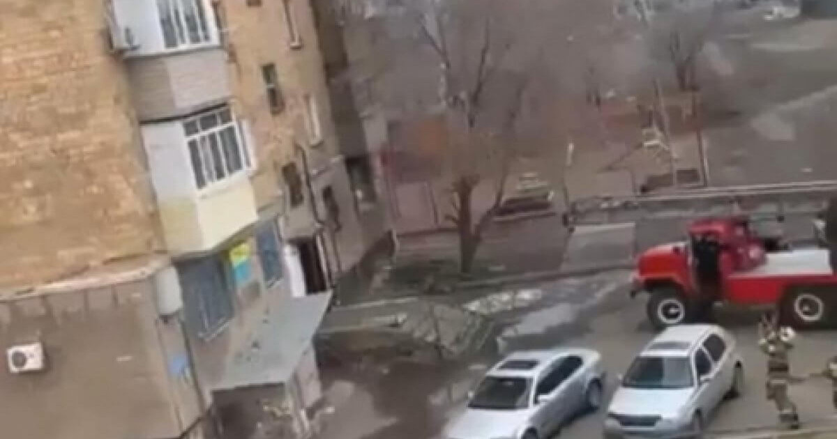 Шахтинск қаласында әйел тоғызыншы қабаттан құлап кетті