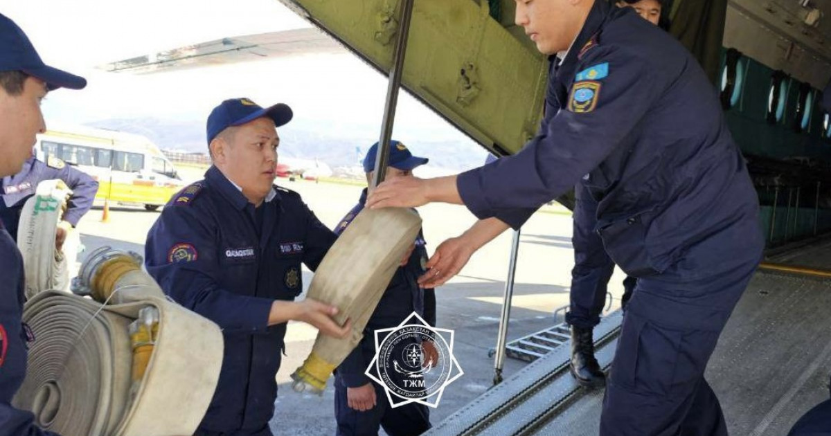 Алматылық құтқарушылар Қостанай өңіріне көмекке барды
