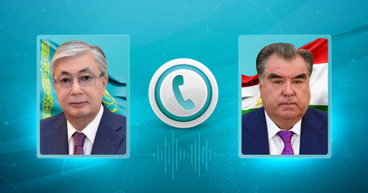Мемлекет басшысы Тәжікстан Президентімен телефон арқылы сөйлесті