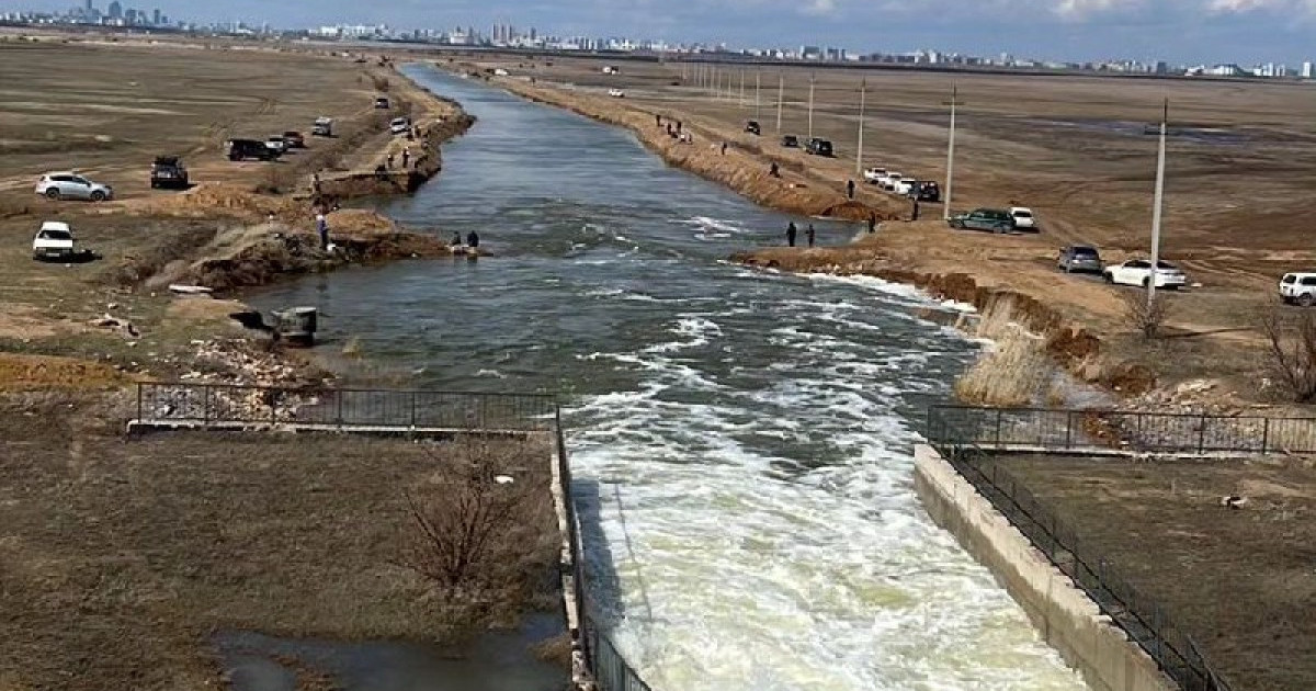 Есіл өзенінің су деңгейі көтерілді