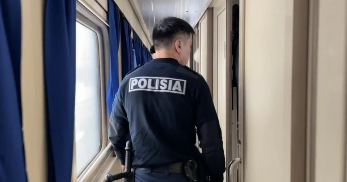 Пойызда тыныштық бұзған ер адам жауапқа тартылды