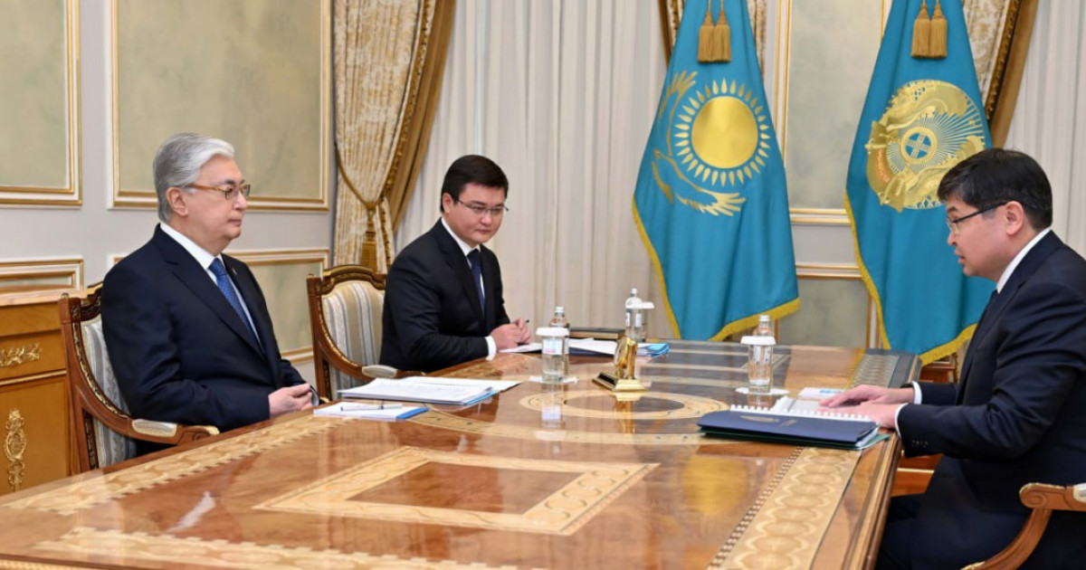 Қаржы министрі Мәди Такиев Президентке есеп берді