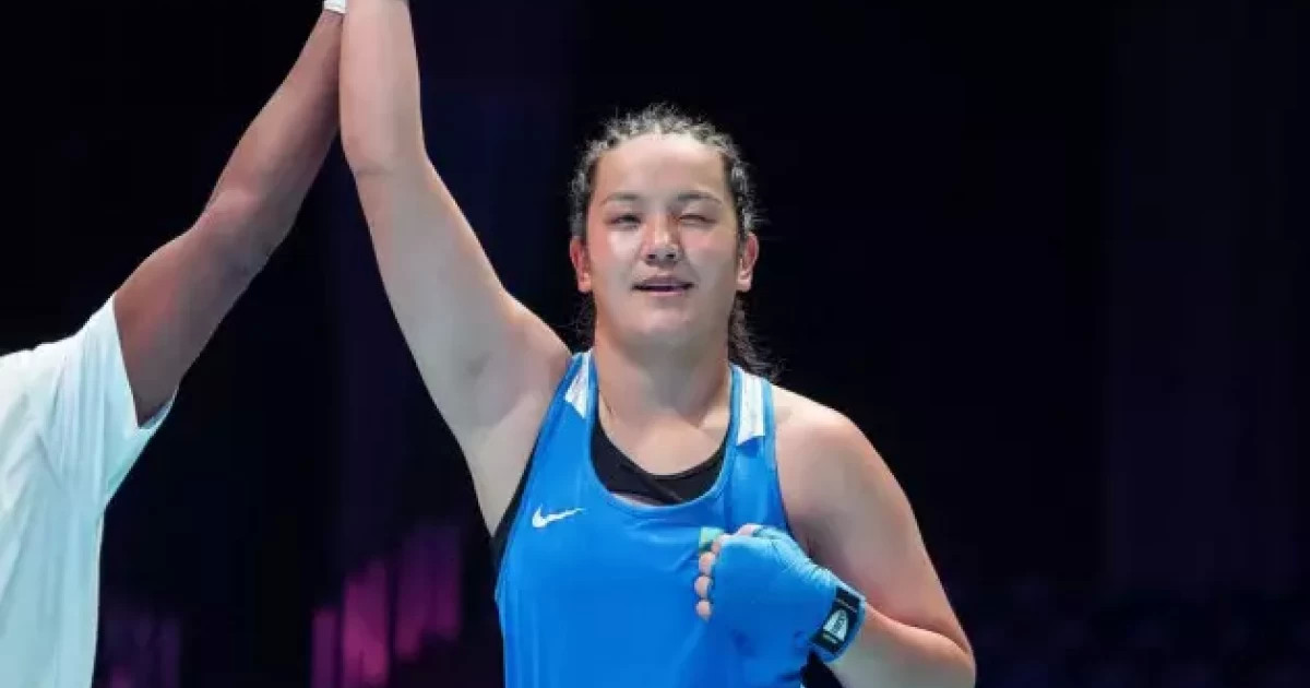 Оныншы алтын: Қазақстандық боксшы Шұғыла Нәлібай Азия чемпионы атанды