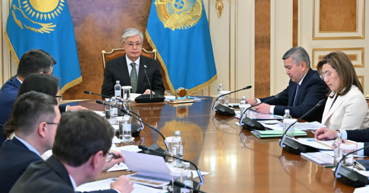 Президент Ұлттық банктің жылдық есебін қабылдады