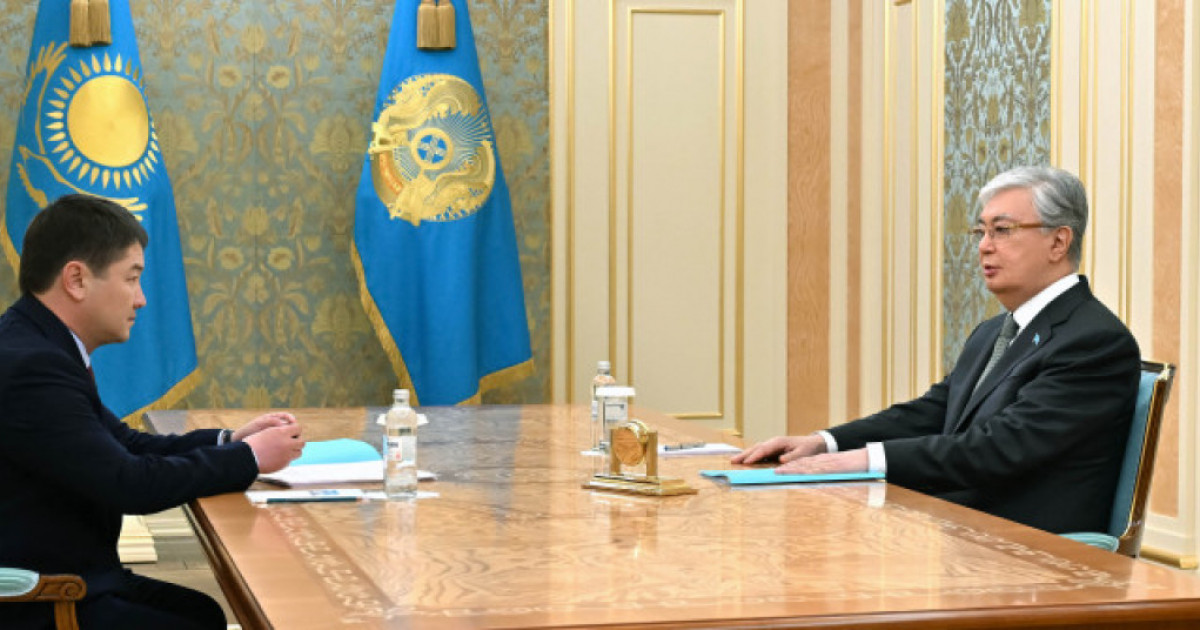 Мемлекет басшысы Маңғыстау облысының әкімін қабылдады