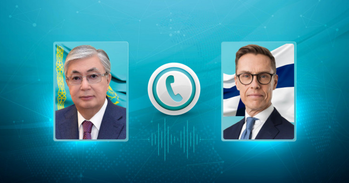 Мемлекет басшысы Финляндия Президентімен телефон арқылы сөйлесті