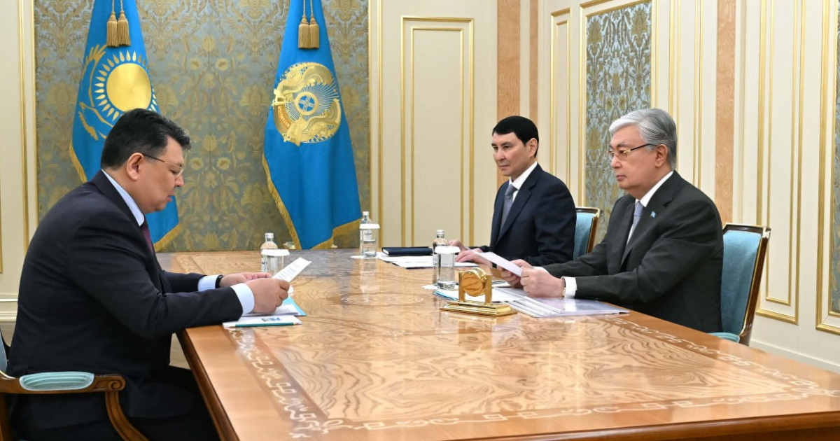 Бозымбаев су тасқынына қатысты Президентке есеп берді