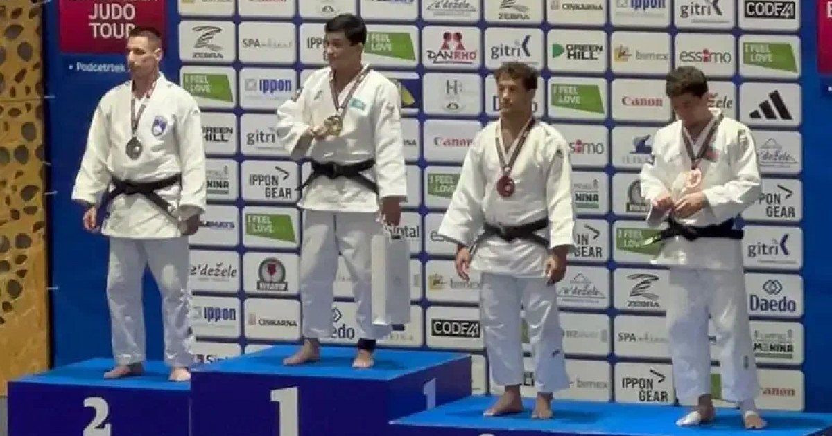 Қазақстандық спортшы дзюдодан Еуропа кубогының жеңімпазы атанды