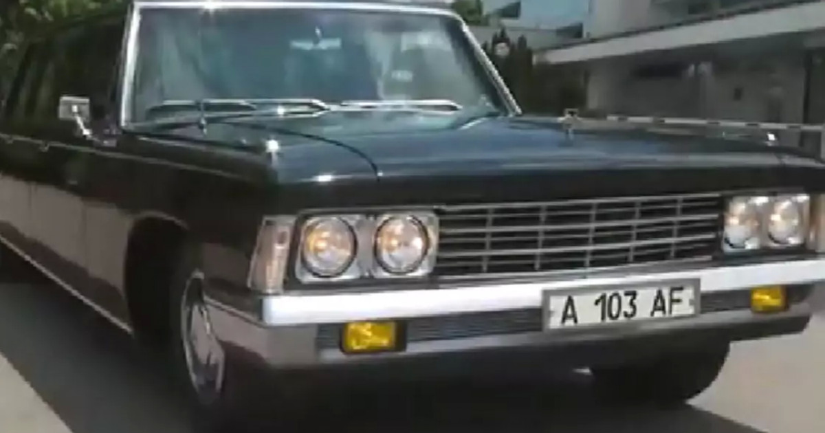 Алматыда Қонаевқа тиесілі болған көлік көрсетілді (ВИДЕО)